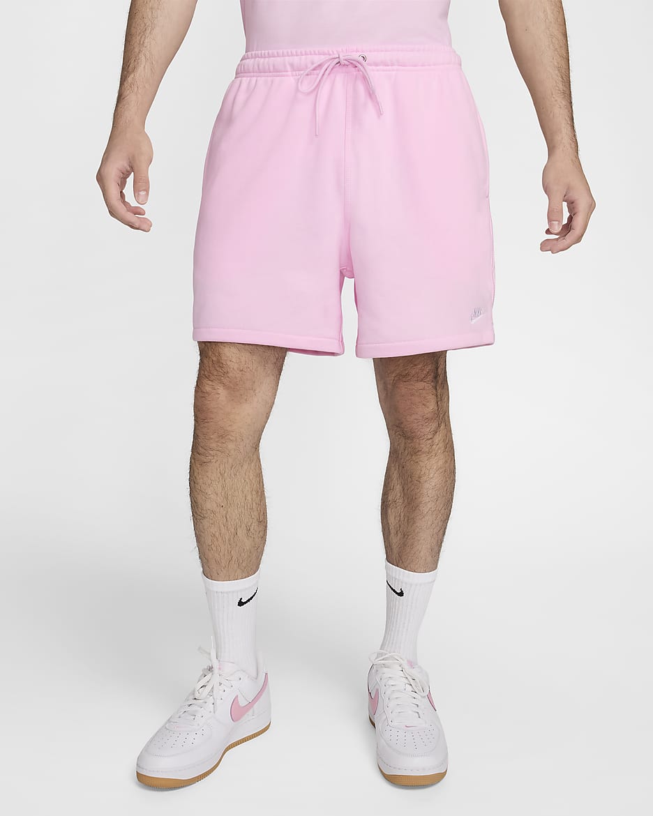 Nike mens shorts pink on sale